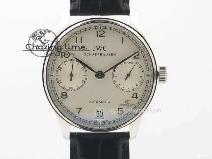 MIROTIME 0711 EasyCare Portuguese Real PR IW500705 ZF 1:1 Best Edition On Blue Leather Strap A52010 V 7310